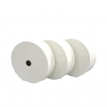 viscose polyester white color junbo roll