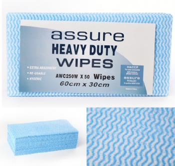 viscose polyester food service wipes in pack